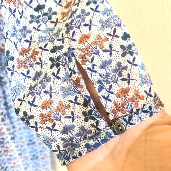 Anthropologie Holding Horses Betony Swing Crochet Prairie Floral Dress Sz 0/UK 4 - Picture 7 of 15